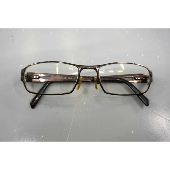 Jaguar Mod. 35017-420 Titanium Eyeglasses Frames Only Black Bronze 55-18-140 main image 5